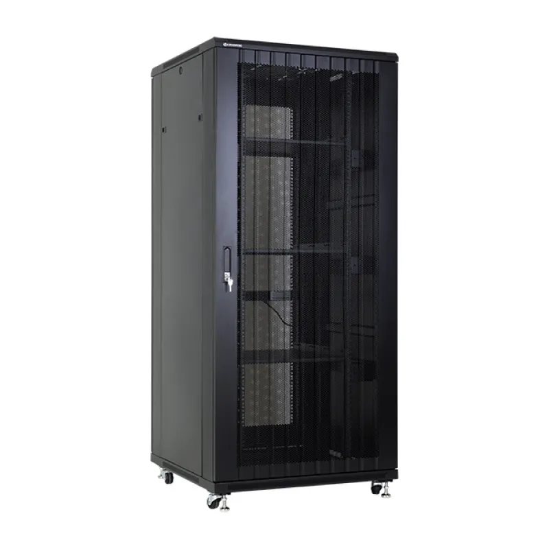 OEM ODM 22U/27U/32U/37U/42U/47U 19-Inch Trung Tâm Dữ Liệu Rack Mạng Trong Nhà Tủ Tầng Thường Vụ Máy Chủ Rack Enclosure Với PDU