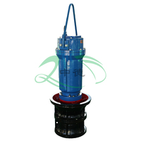 Pompe submersible électrique à flux mixte axial pour eaux usées et eau de mer