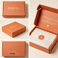 Boîte en papier kraft personnalisée pour emballages cadeaux, boîte d'emballage de grande taille, boîte en carton multi-tailles