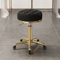 Chaise de barbier moderne de qualité supérieure avec table de massage Vente en gros pour le spa commercial, salon, hôtel, école d'ongles, salle de bain, matériau métallique