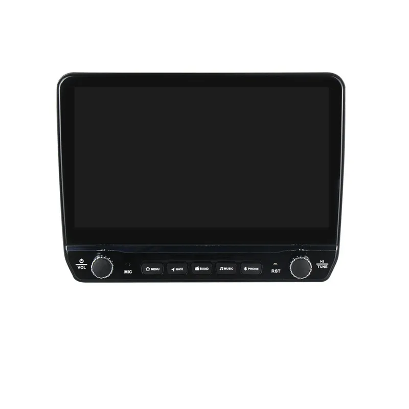 범용 안드로이드 자동차 멀티미디어 플레이어 10 인치 터치 스크린 BT 지원 360 사용자 정의 자동차 DVD 플레이어 GPS