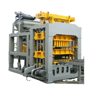 Kualitas Terbaik HF penuh mesin pembuat blok otomatis di Jinan dengan Siemens PLC penjualan laris di Libya
