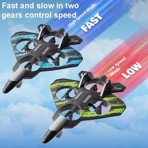 2,4G Espuma <span class=keywords><strong>RC</strong></span> Avión de combate Juguete Control remoto Stunt 360 Flip Altitude Hold Quadcopter Avión volador de cuatro ejes con luces - Product Image 5