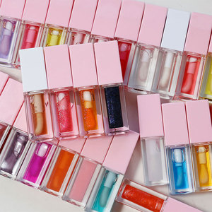 Huile à Lèvres Végane Maquillage Professionnel Personnalisation Votre Marque Privée Huile à Lèvres Teintée Hydratante Repulpante - Product Image 2