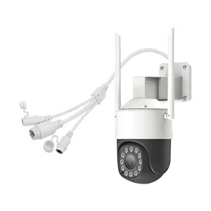 Caméra CCTV IP de détection de visage de dôme à longue Distance infrarouge de mise au point haute qualité coréenne 360 caméra extérieure de lumières d'inondation
