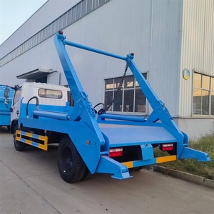 Camión de Basura Isuzu 4X2 Económico con Brazo Hidráulico para Contenedores y Recogida de Residuos en Venta - Product Image 3