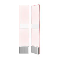 Système de détection RFID EAS à double socle, série 01, acrylique blanc pour magasin de détail