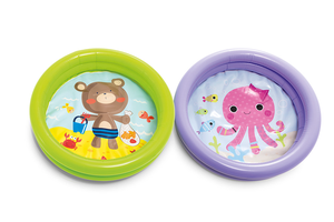 <span class=keywords><strong>Piscine</strong></span> gonflable portable INTEX 59409 <span class=keywords><strong>MY</strong></span> FIRST POOLS pour bébé, intérieure/extérieure, en PVC, deux anneaux, baignoire, <span class=keywords><strong>piscine</strong></span> à balles pour enfants - Product Image 2