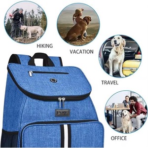 Échantillon gratuit de sac de transport pour chat, sac de transport pour chien pour petits chiens, approuvé par la TSA/extensible/tapis pliable 3D/tissu résistant à l'usure 900D - Product Image 4