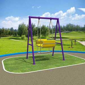 Ensemble de balançoires multifonctionnelles d'extérieur pour aire de jeux familiale - Équipement de jeu d'<span class=keywords><strong>escalade</strong></span> et d'expansion pour enfants - Product Image 4