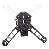 Rangka Pesawat Balap FPV Baru HMF Totem Q250 Kit Rangka Quadcopter Mini Servo Bahan Komposit Kekuatan Tinggi Ultra-ringan