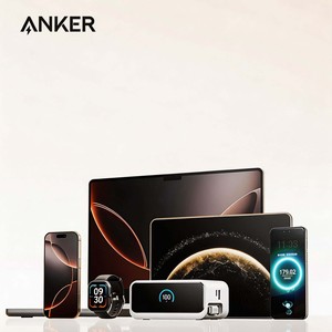 Anker Nano Mix 100W 6-in-1 GaN Desktop <b>Charging</b> Station With Retractable USB-<b>C</b> Cables 2500W AC Socket Multi Port Fast Charger - Product Image 2