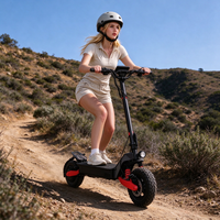 Trottinette électrique pour adultes, trottinette tout-terrain de 11 pouces, capacité de 150 kg, trottinette motorisée pliable