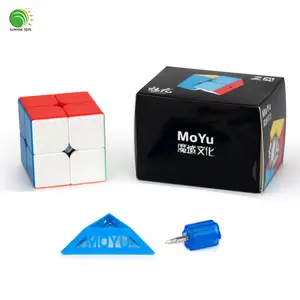 MOYU Meilong M 2M Magnetic 2x2 Plastic Cube Magic Puzzle Toys Educational