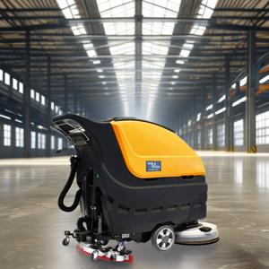 M55a hiệu quả cao điện đi bộ phía sau Gạch gốm sàn Scrubber Máy làm sạch - Product Image 1