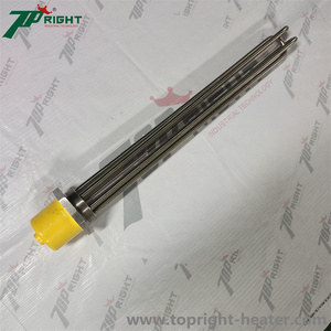 Chauffe-eau <span class=keywords><strong>tubulaire</strong></span> 400V 12KW L400mm avec capuchon - Product Image 3