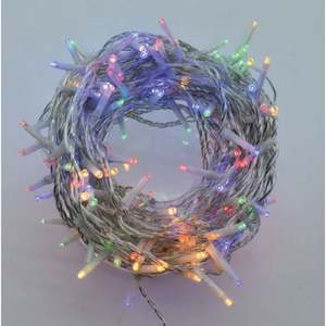 300 luces navideñas microled multicolor con transformador 15+2MT - Product Image 1