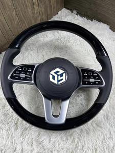 เหมาะสำหรับรถเบนซ์ C CLA W204 C63 W212 W218 W207 W172 SLK W217 W205 G65 X190 <span class=keywords><strong>GTS</strong></span> A45 W213 GLA glb พวงมาลัยคาร์บอนไฟเบอร์ - Product Image 5