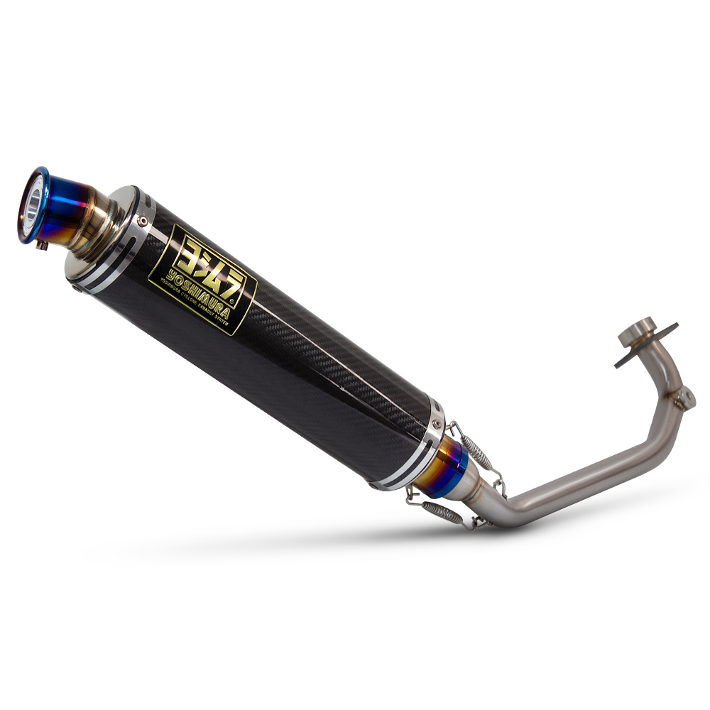 Yoshimura Hurricane GP-89 Carbon Muffler for Yamaha SMAX155