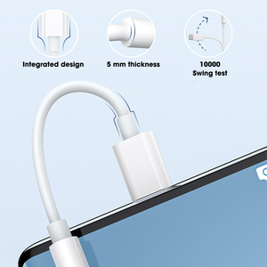 Câble auxiliaire pour casque de type C à 3.5mm pour <span class=keywords><strong>Apple</strong></span> iPhone 15 Pro Max Plus connecteur USB C câble adaptateur de convertisseur audio - Product Image 6
