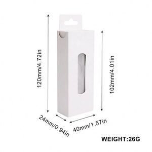 Rigid Cardboard Box Wholesale Custom Printing Accessories Boxes 0.5ML 1.0ML Packaging Drawer Box With Child Proof Button - Product Image 3