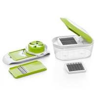 ORB Handmatige Magic Salad Slicer Dicer Chopper Voedselverwerker Dagelijks Gebruik Thuiskeuken Roestvrijstalen Messen Fruit Groente