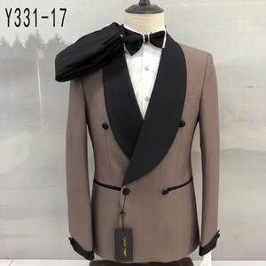 2025 Modesto de alta calidad Premium hombre traje de negocios de manga larga Top pantalones conjunto de dos piezas trajes de boda para hombres <span class=keywords><strong>M153</strong></span> - Product Image 1