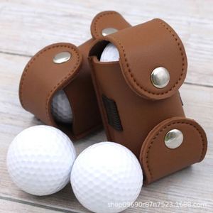 กระเป๋าหนังวินเทจสำหรับกอล์ฟ กระเป๋าเก็บอุปกรณ์กีฬา - Product Image 4