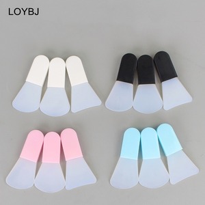 Mini <span class=keywords><strong>Silicone</strong></span> Mặt nạ bàn chải trang điểm mặt nền tảng Kem che khuyết điểm Kem <span class=keywords><strong>Applicator</strong></span> du lịch di động Gel trộn smear công cụ mỹ phẩm - Product Image 6