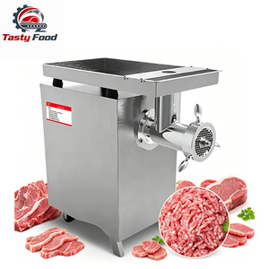 Máquina Moledora de Carne de Res, Cerdo, Pollo y Pato de Acero Inoxidable Pequeña para Mesa - Product Image 1