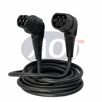 Câble d'extension AOTAI pour chargeur de VE Type 2 vers Type 2 avec prise J1772 et prise factice 32A monophasé 5m Neuf