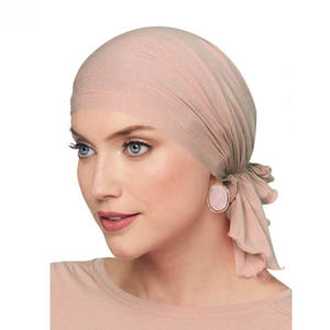 Go Party Musulman <span class=keywords><strong>Bambou</strong></span> Coton <span class=keywords><strong>Chimio</strong></span> Chapeaux Hijab <span class=keywords><strong>Bonnet</strong></span> Turban Chapeau Chapeaux Foulard Stretch Head Wrap Cancer Bandanas Chapeaux - Product Image 1