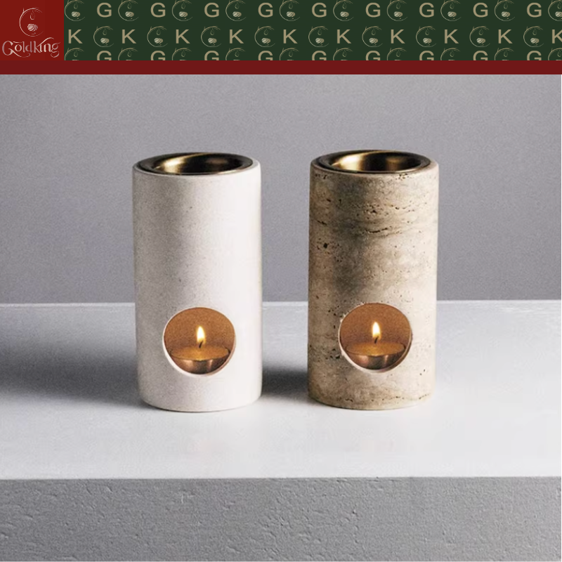 Limestone incense burner