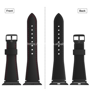 Proveedores de correa Correa de reloj inteligente transpirable de repuesto Correa de reloj de goma para <span class=keywords><strong>Apple</strong></span> <span class=keywords><strong>Watch</strong></span> <span class=keywords><strong>Todas</strong></span> <span class=keywords><strong>las</strong></span> <span class=keywords><strong>series</strong></span> con hebilla de acero inoxidable - Product Image 6