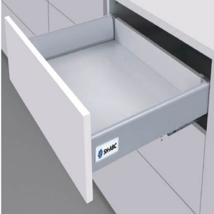 SH-ABC CT01 Cajón Metálico de Diseño Moderno para Cocina, Cajón de Doble Pared con Función de Cierre Suave para Dormitorio, Baño, Comedor y Exterior - Product Image 2
