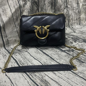 <span class=keywords><strong>Bolso</strong></span> de Mujer de Piel Genuina para Otoño, Estilo Urbano, Acolchado, con Diseño de Almohada, de Sarga, con Asa Individual y Bandolera - Product Image 1