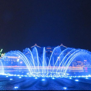 Diseño clásico al aire libre de gran tamaño Ornamental piscina características del agua bailando música fuentes fabricante - Product Image 5