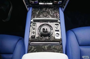 For <b>Rolls</b>-Royce Cullinan Carbon Fiber Interior Cullinan Upgraded Dry Carbon Fiber Style Interior Trim Center Panel - Product Image 3