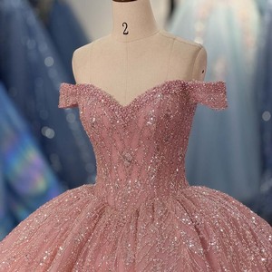 6995 Stunning Sequined Pearls Quinceanera Gown Sweetheart Ball Gown Women Dress Pearls Evening Dress Formal - Product Image 5