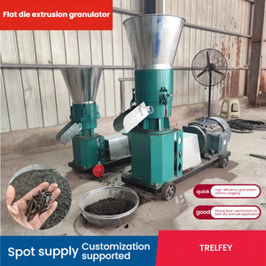 Machine à granulés d'aliments pour bétail durable avec moule et rouleaux en acier au chrome-manganèse pour une longue durée de vie - Product Image 3