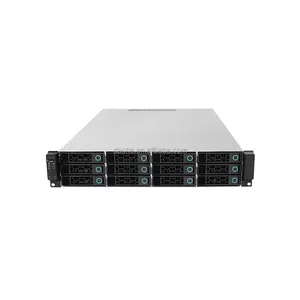 19inch hot swap rack case 2U 12BAYS server case with hotswap fanwall storage rackmount chassis with psu