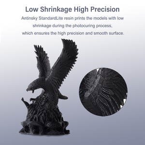 Antinsky มาตรฐานเรซิ่น3D Lite 405nm 1กก. ความแม่นยำสูงและการหดตัวของเรซิน3D ต่ำ - Product Image 3