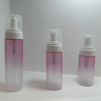 Offre Spéciale – Flacons Pompe en PET Noir Mat de 200 ml de Haute Qualité avec Impression Sérigraphique pour Nettoyant Visage et Shampoing