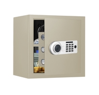 Caja fuerte de seguridad para el hogar inteligente con WiFi, control remoto, acceso biométrico de huellas dactilares, caja de bloqueo de llave de protección 24/7