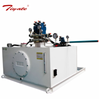 Pompe à piston à cylindrée variable, groupe de vannes multi-circuits refroidi par air pour station d'alimentation hydraulique de turbine éolienne