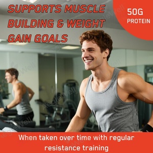 Aeglewell OEM, Proteína de Suero <span class=keywords><strong>para</strong></span> Aumentar Masa Muscular, Vitaminas <span class=keywords><strong>para</strong></span> el Desarrollo Muscular Rápido, Suplementos <span class=keywords><strong>para</strong></span> el Aumento de Peso, Cuidado de la Salud - Product Image 4