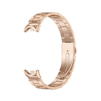 Bracelet de montre en métal pour Xiaomi Band 8 Bracelets de montre pour MI Band 8 Uhrenarmband Boîtier de montre en acier inoxydable