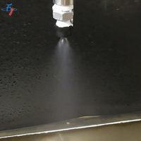 Buse de brumisation FY Fogger avec filtre en acier inoxydable 1/8" BSPT 2 GPH, buse de brumisation en plastique, buses de brumisation aéroponiques