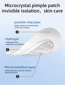 แผ่นแปะสิวไมโครพอยท์ HODAF แบรนด์ส่วนตัว, ผลิตภัณฑ์ดูแลผิว แผ่นแปะสิวไฮโดรคอลลอยด์ แผ่นแปะสิวแบบไมโครพิน - Product Image 2