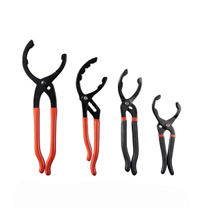 Clé à filtre à huile réglable en acier au carbone robuste, finition oxyde noir, pour ateliers de réparation automobile, concessionnaires 4S et usage domestique - Product Image 4